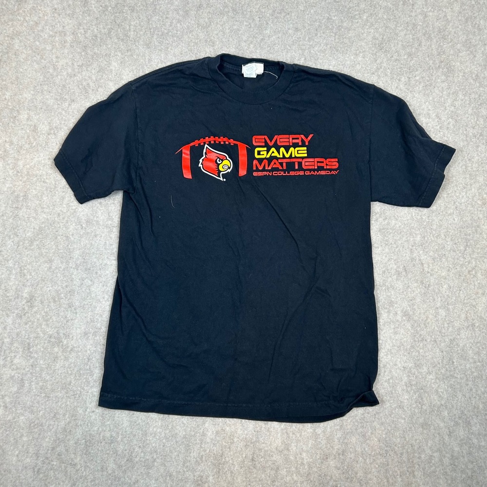 VF Imagewear Louisville Cardinals T-Shirt Mens Large  ESPN Every Game Matters